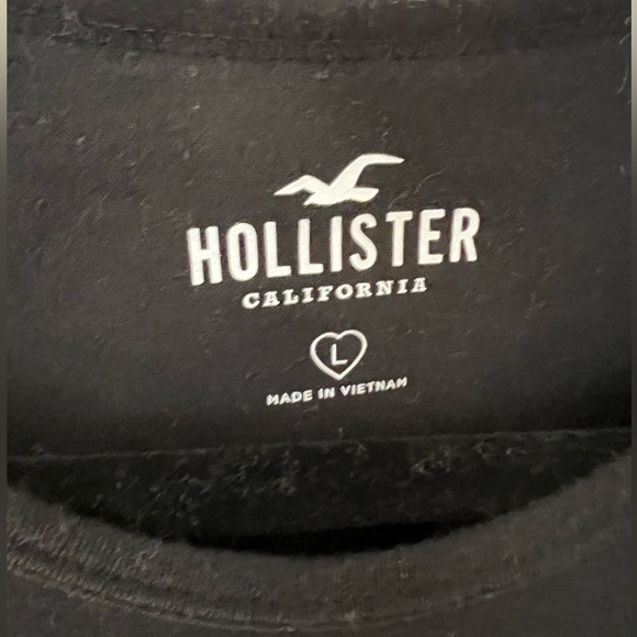 Hollister dragon black T-shirt size Large - Picture 3 of 5